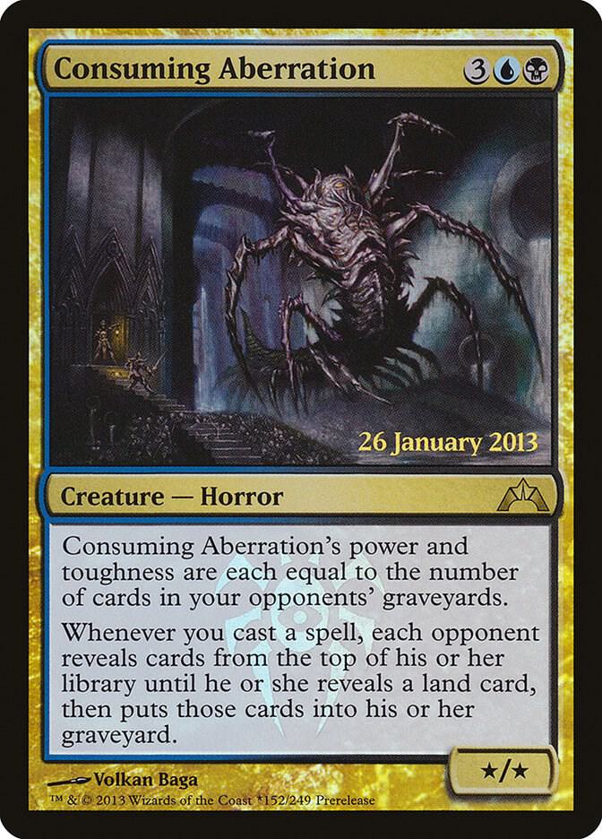 Consuming Aberration (GTC) 152 card from Prerelease Cards