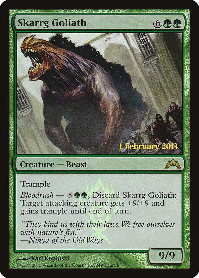 Skarrg Goliath 133 card from Launch Party & Release Event Promos