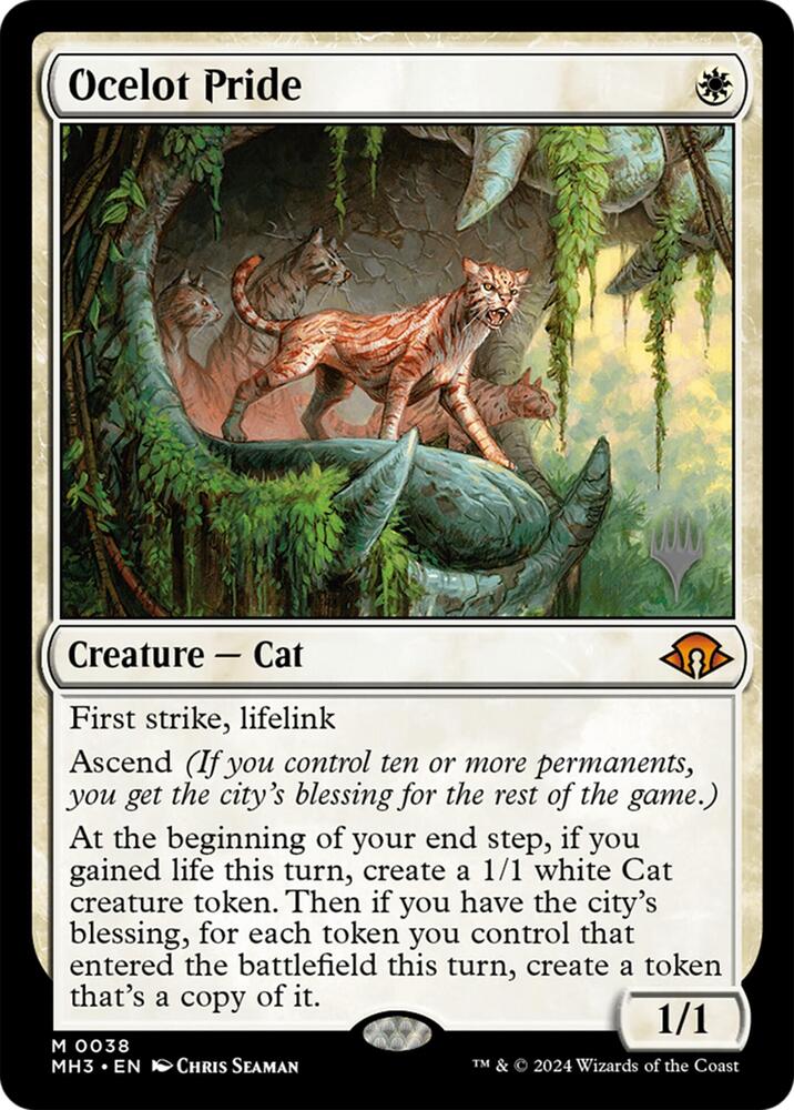Ocelot Pride 38 card from Promo Pack: Lorwyn Eclipsed