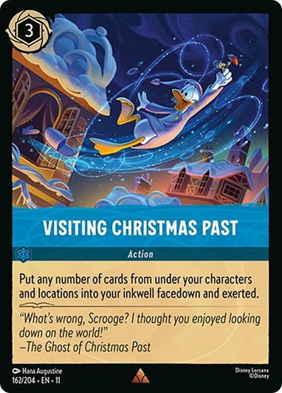 Visiting Christmas Past 162/204 card from Winterspell