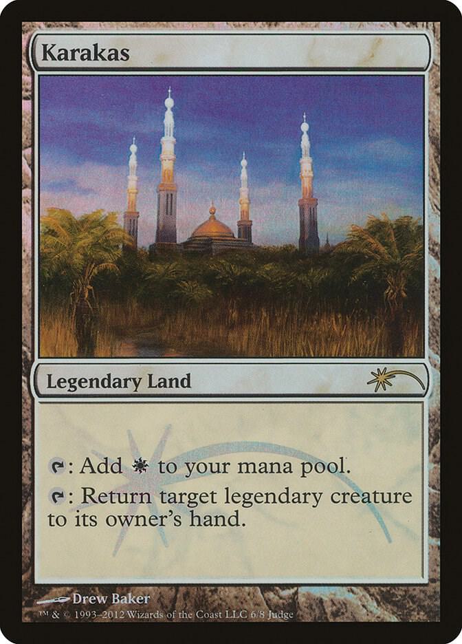 Karakas 6 card from Judge Promos
