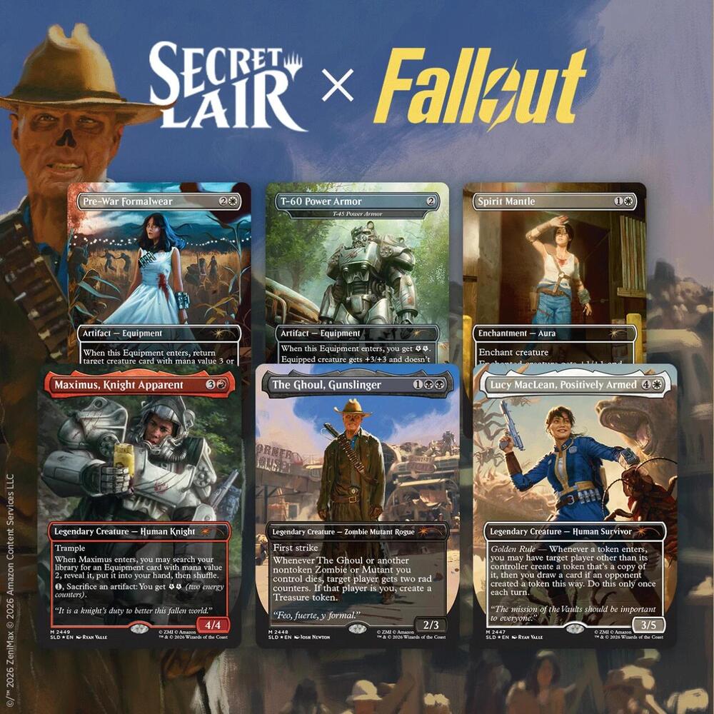 Secret Lair Drop: Secret Lair x Fallout: Beyond Vault 33 - Non-Foil Edition card from Secret Lair Drop Series