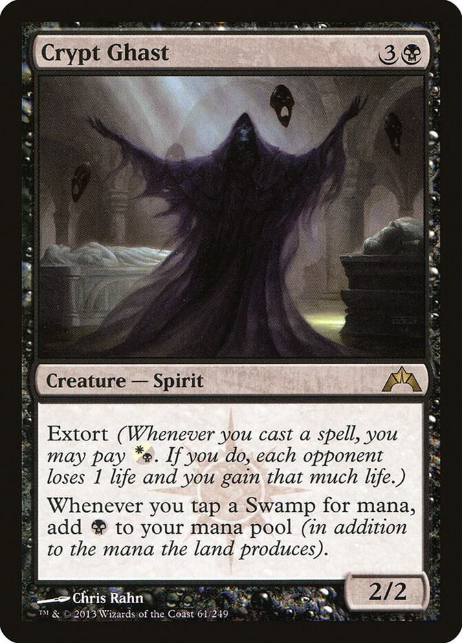 Crypt Ghast 61 card from Gatecrash