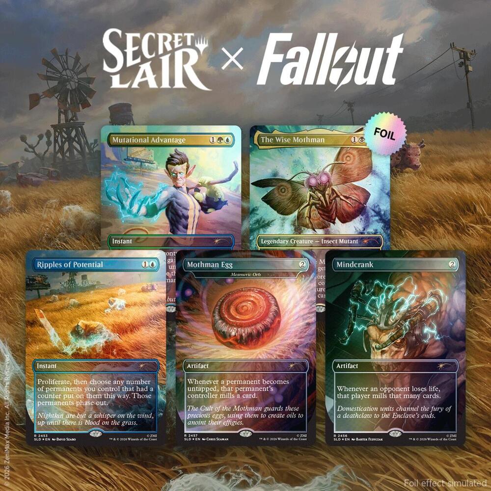 Secret Lair Drop: Secret Lair x Fallout: Rad - Traditional Foil Edition card from Secret Lair Drop Series