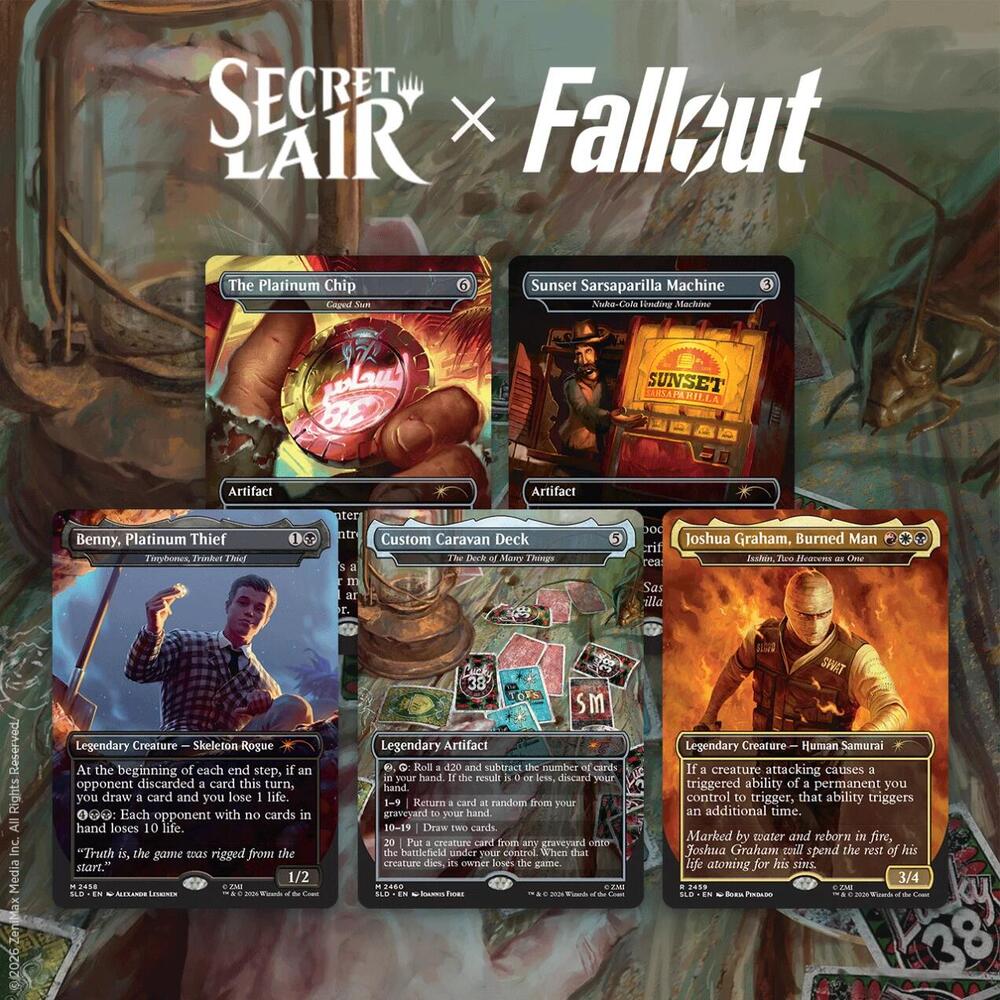 Secret Lair Drop: Secret Lair x Fallout: Welcome to New Vegas - Non-Foil Edition card from Secret Lair Drop Series
