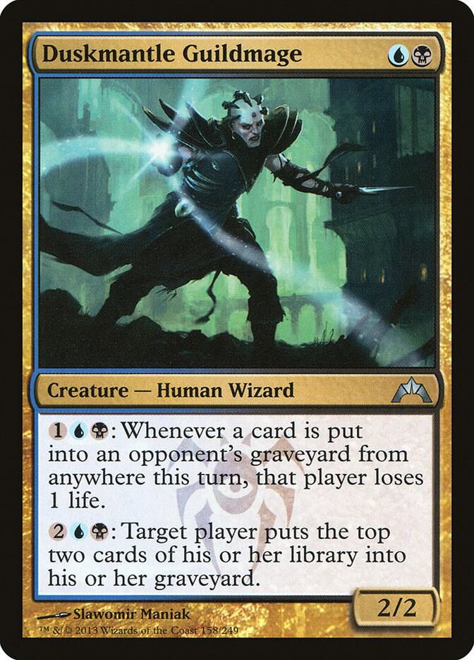 Duskmantle Guildmage 158 card from Gatecrash