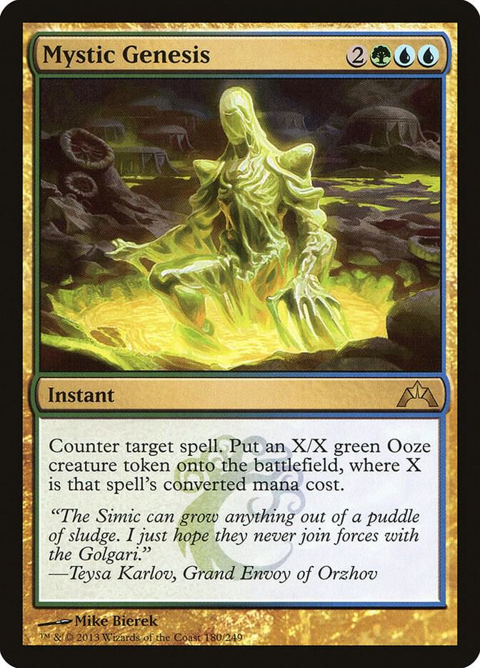 Mystic Genesis 180 card from Gatecrash