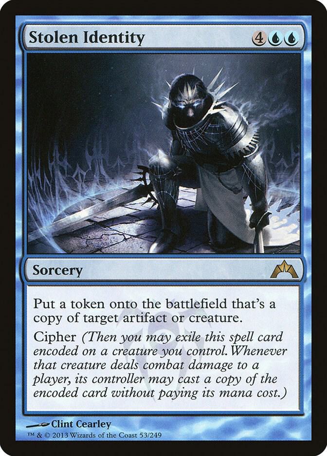 Stolen Identity 53 card from Gatecrash