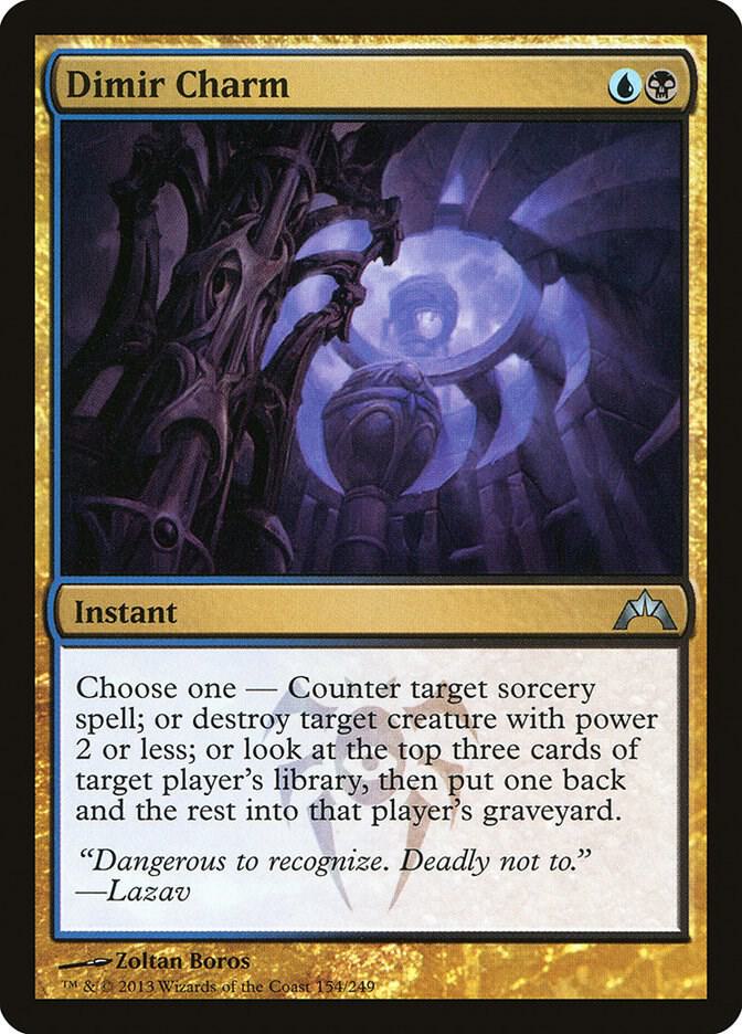 Dimir Charm 154 card from Gatecrash