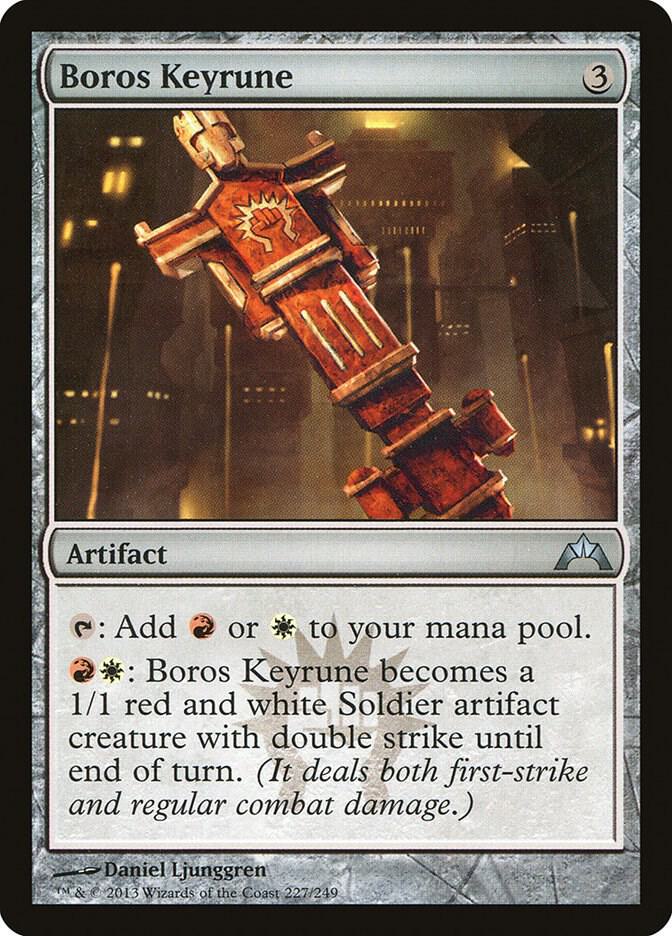 Boros Keyrune 227 card from Gatecrash