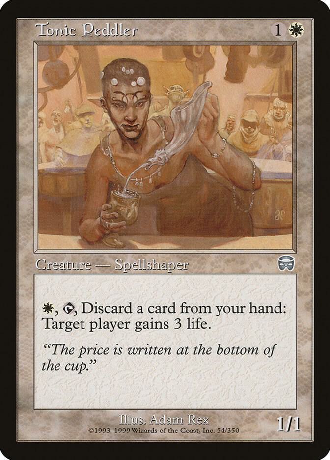 Tonic Peddler 54 card from Mercadian Masques