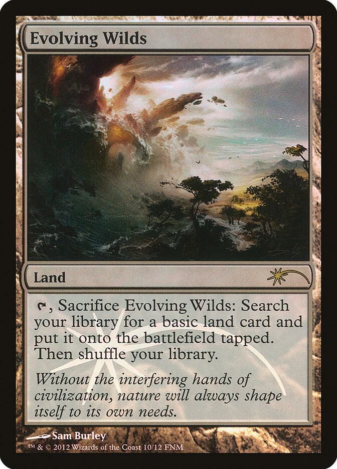 Evolving Wilds 10 card from FNM Promos