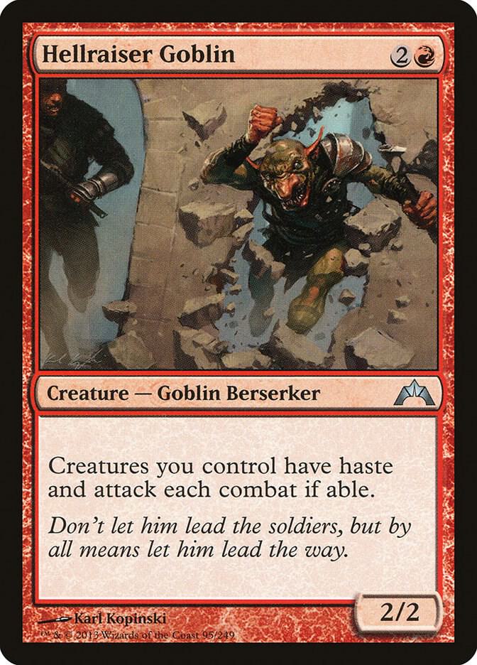 Hellraiser Goblin 95 card from Gatecrash