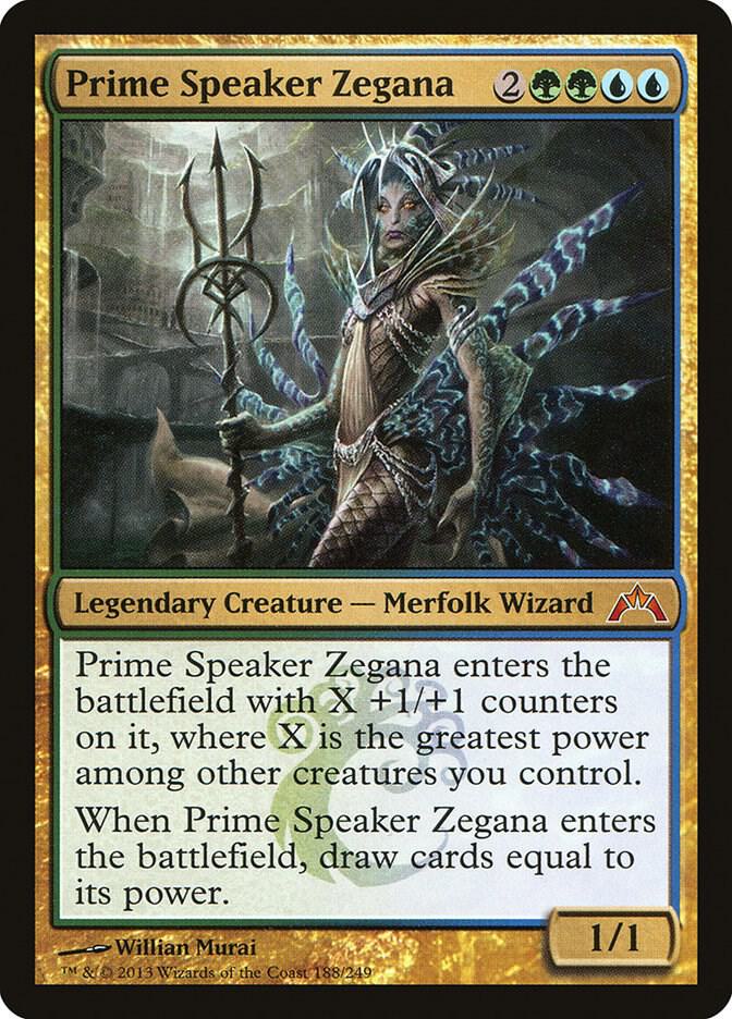 Prime Speaker Zegana 188 card from Gatecrash