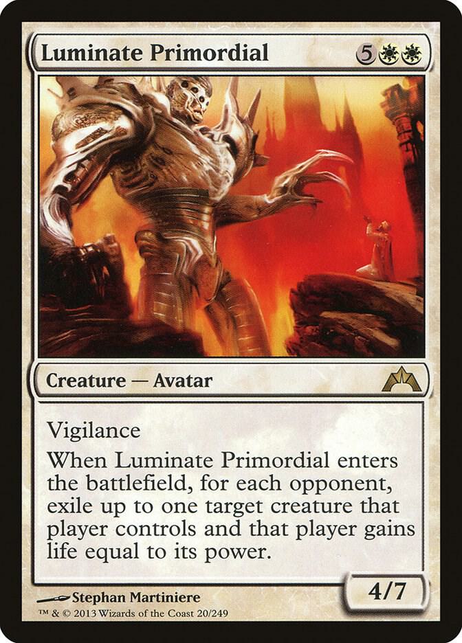 Luminate Primordial 20 card from Gatecrash