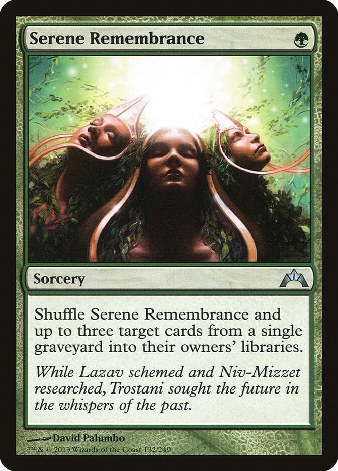 Serene Remembrance 132 card from Gatecrash