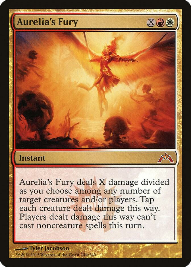 Aurelia's Fury 144 card from Gatecrash