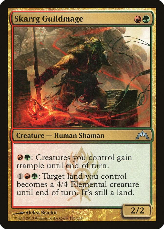 Skarrg Guildmage 196 card from Gatecrash