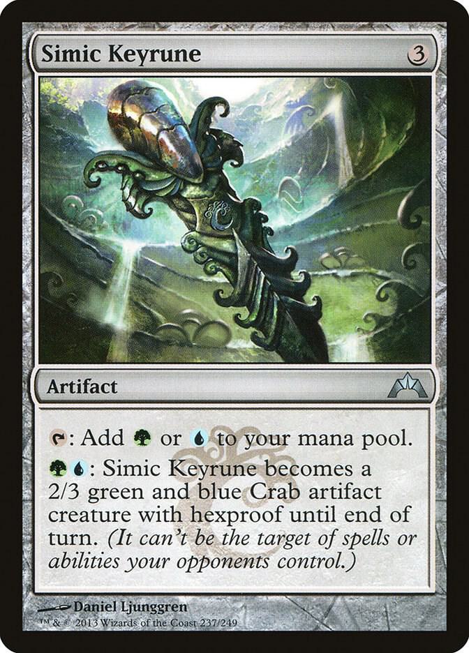 Simic Keyrune 237 card from Gatecrash