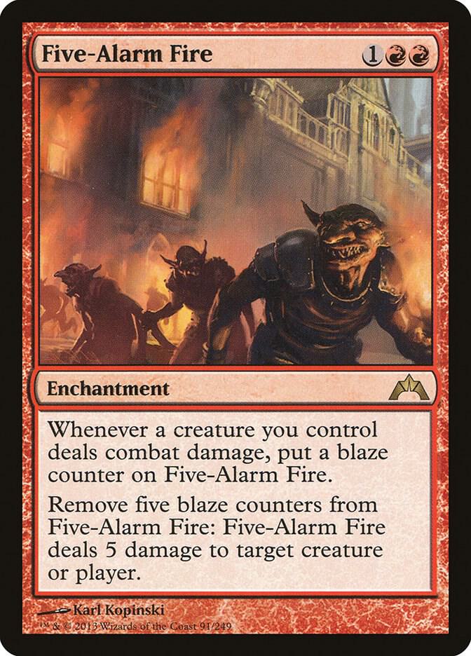 Five-Alarm Fire 91 card from Gatecrash