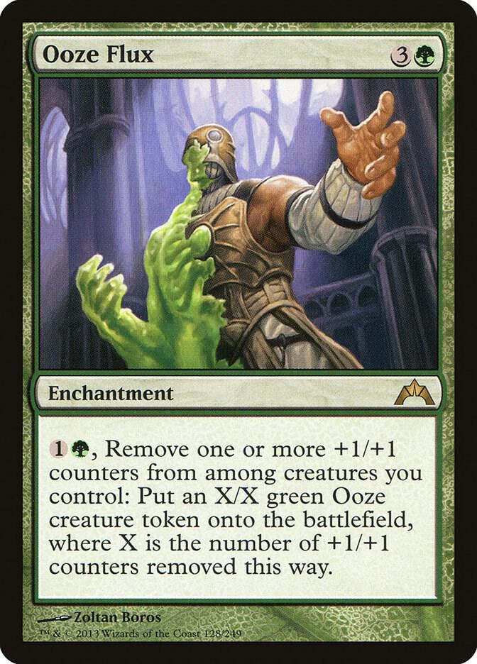 Ooze Flux 128 card from Gatecrash