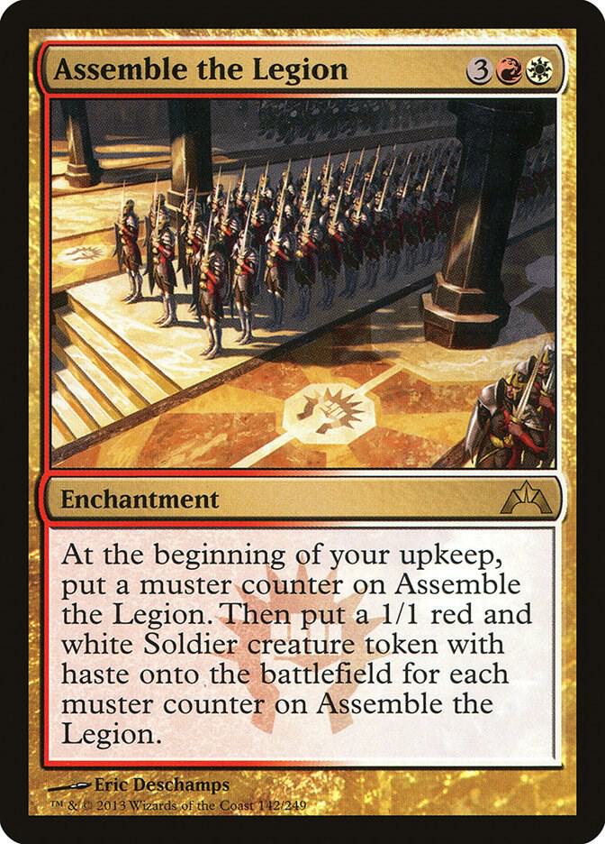 Assemble the Legion 142 card from Gatecrash