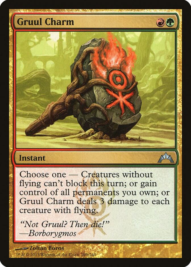 Gruul Charm 169 card from Gatecrash
