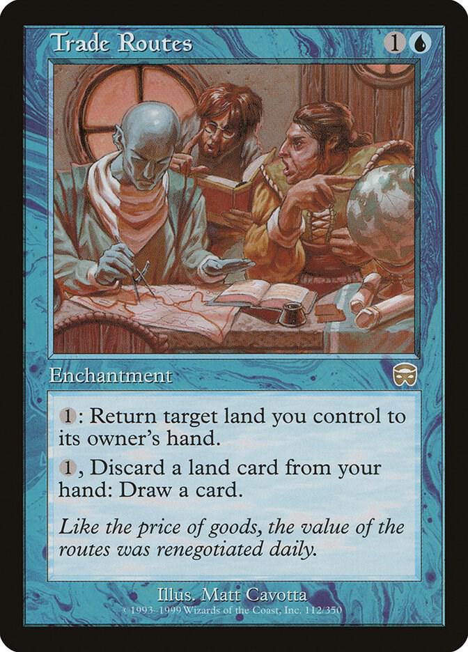 Trade Routes 112 card from Mercadian Masques