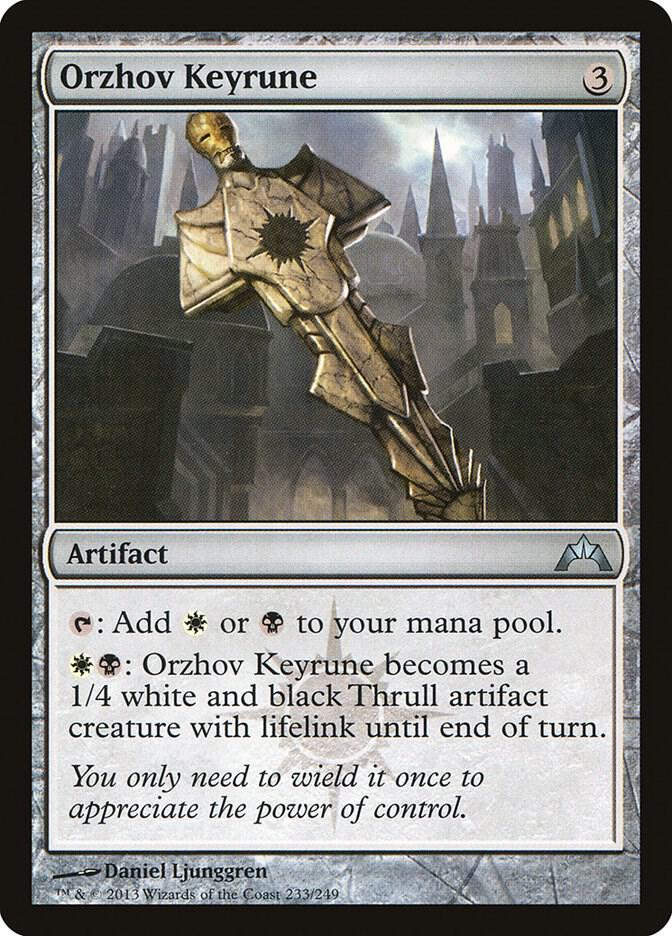 Orzhov Keyrune 233 card from Gatecrash