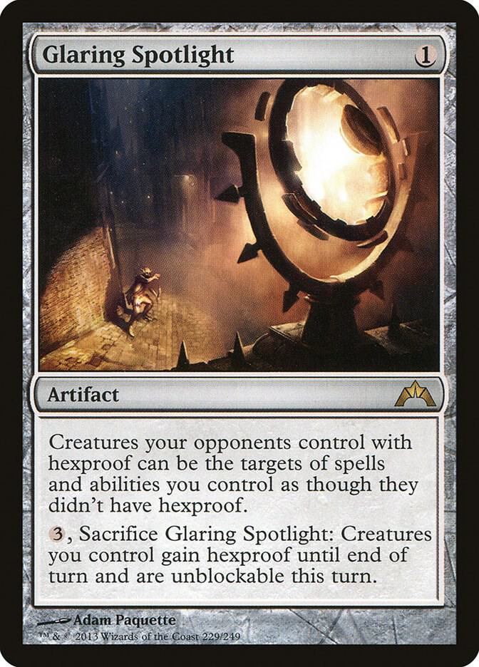 Glaring Spotlight 229 card from Gatecrash