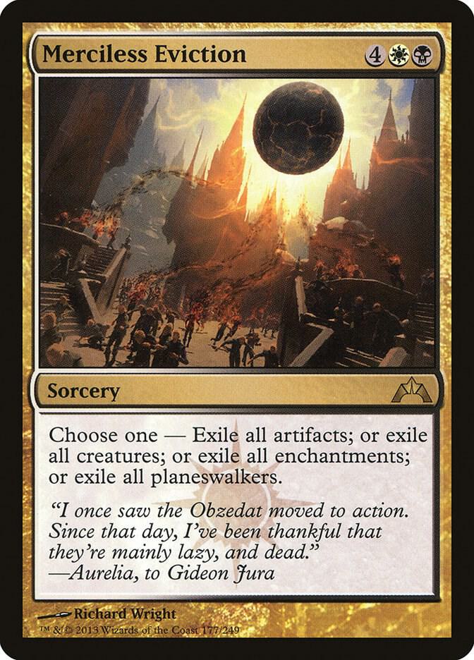 Merciless Eviction 177 card from Gatecrash