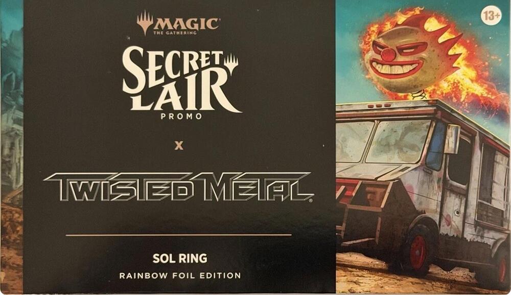 Secret Lair Drop: Secret Lair Promo x Twisted Metal - Sol Ring - Rainbow Foil Edition card from Secret Lair Drop Series