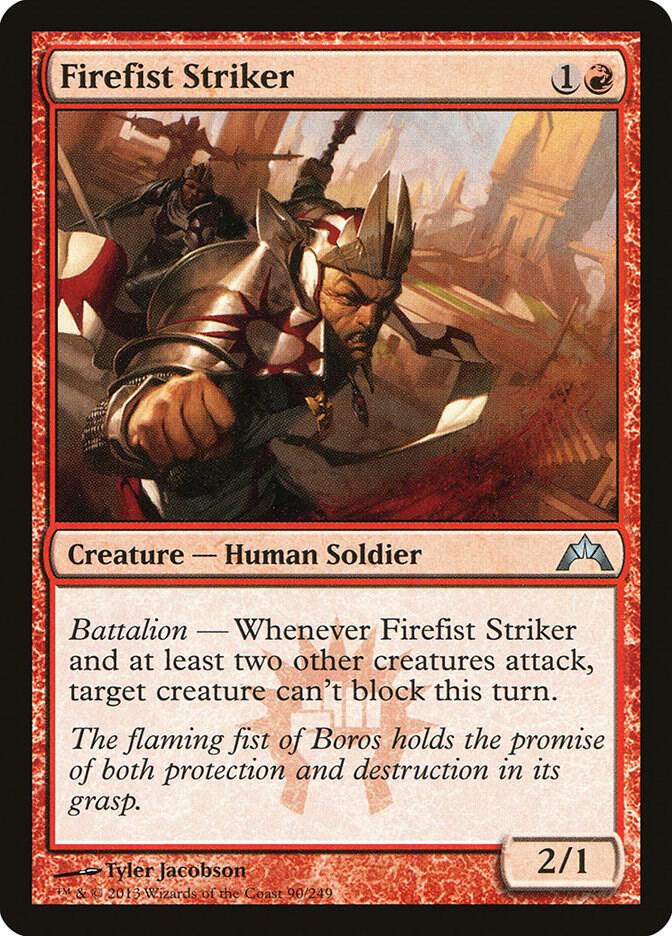 Firefist Striker 90 card from Gatecrash