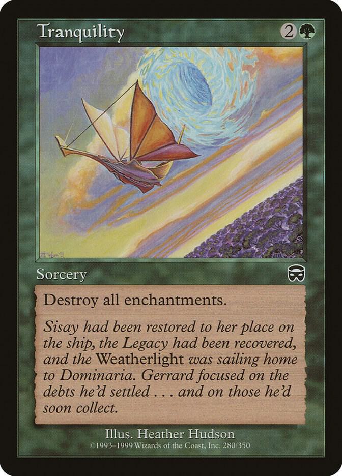 Tranquility 280 card from Mercadian Masques