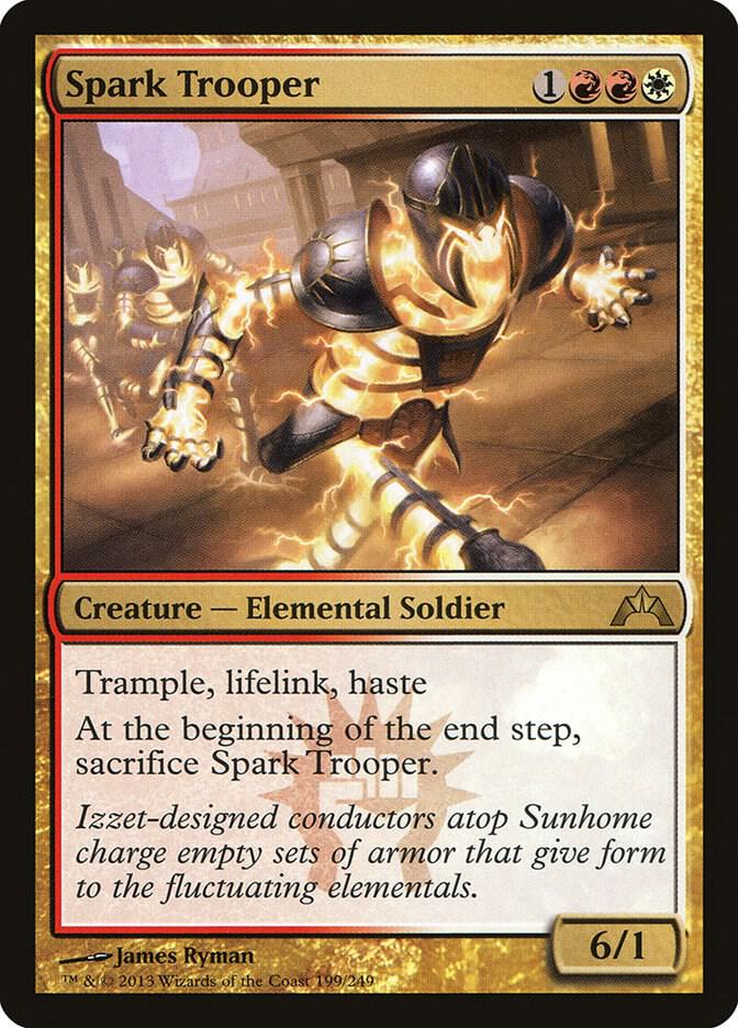 Spark Trooper 199 card from Gatecrash