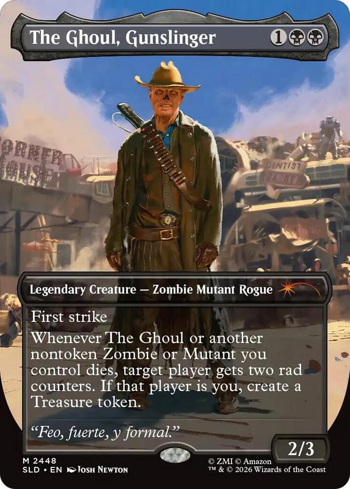 The Ghoul, Gunslinger 2448 card from Secret Lair Drop Series