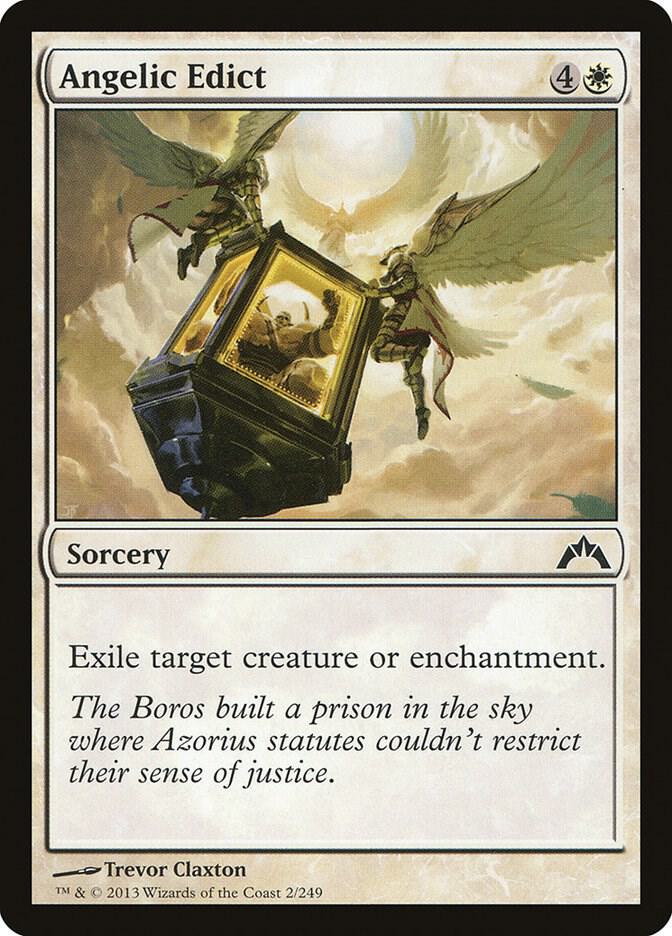 Angelic Edict 2 card from Gatecrash