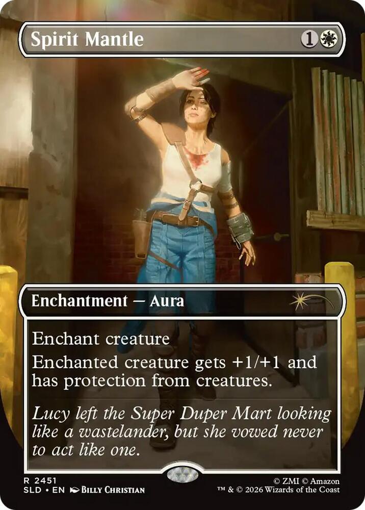 Spirit Mantle 2451 card from Secret Lair Drop Series