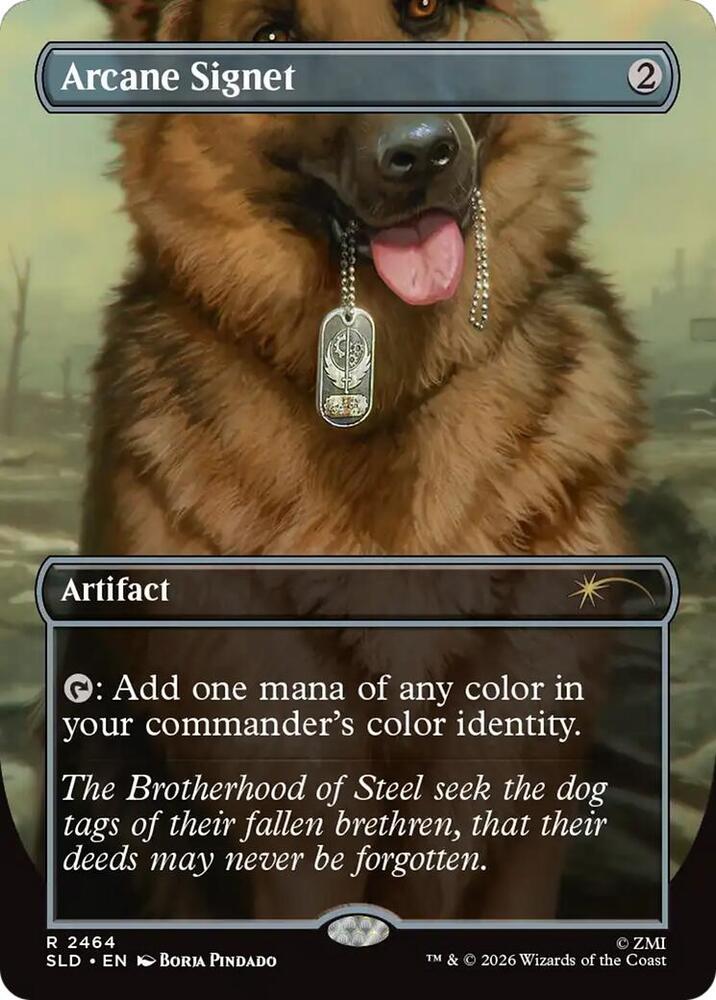 Arcane Signet 2464 card from Secret Lair Drop Series