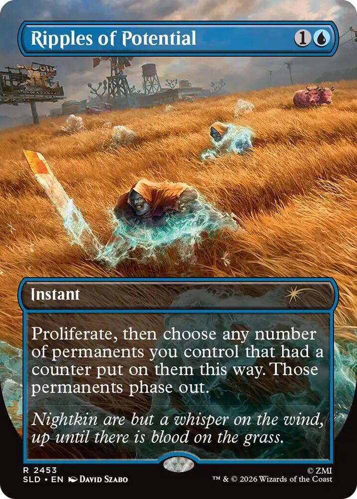 Ripples of Potential 2453 card from Secret Lair Drop Series