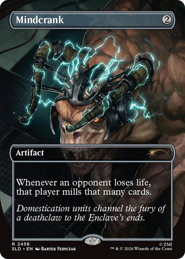 Mindcrank 2456 card from Secret Lair Drop Series