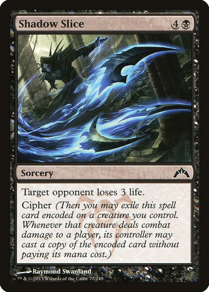 Shadow Slice 77 card from Gatecrash