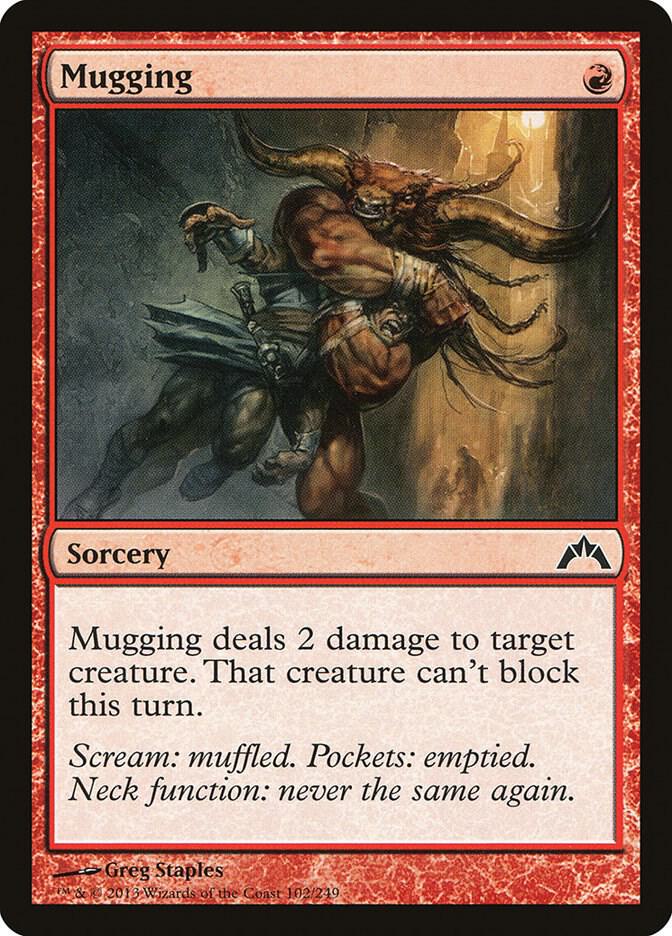 Mugging 102 card from Gatecrash