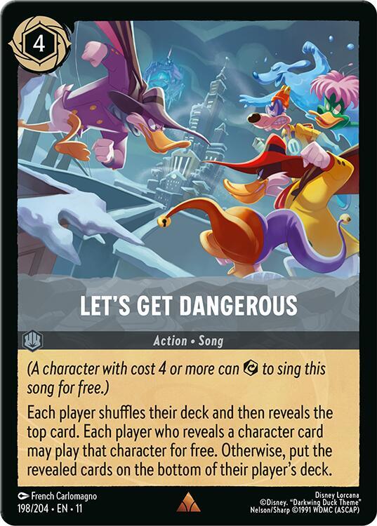 Let's Get Dangerous 198/204 card from Winterspell