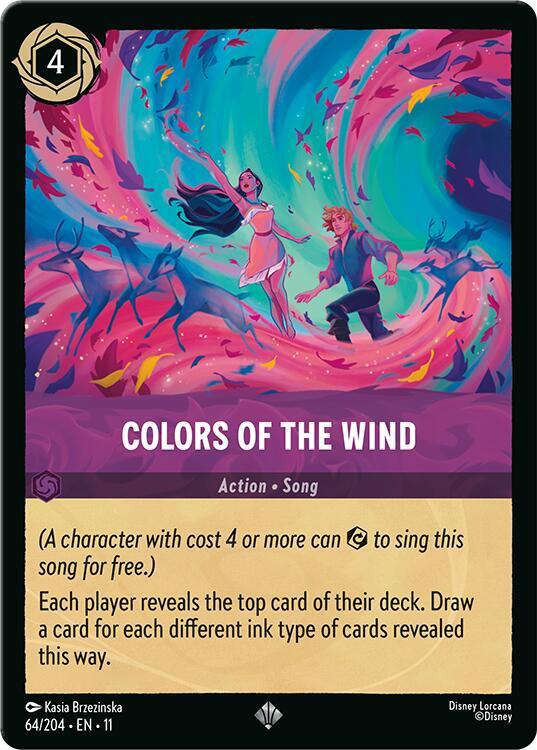 Colors of the Wind 64/204 card from Winterspell