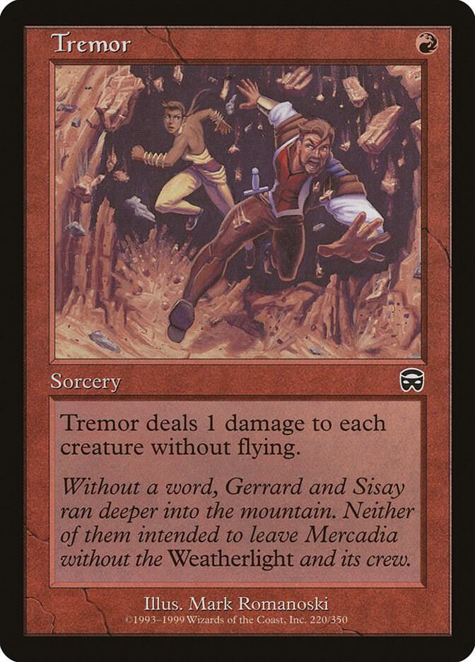 Tremor 220 card from Mercadian Masques