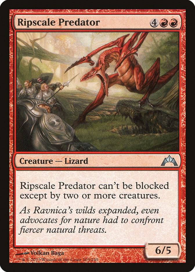 Ripscale Predator 103 card from Gatecrash