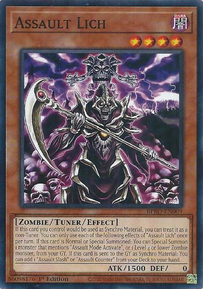 Assault Lich BPRO-EN009 card from Burst Protocol