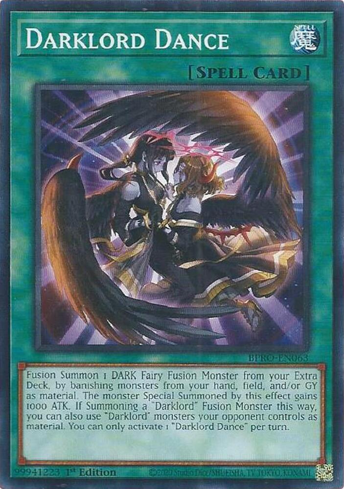 Darklord Dance BPRO-EN063 card from Burst Protocol