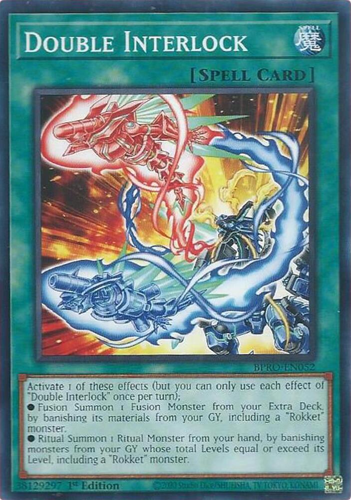 Double Interlock BPRO-EN052 card from Burst Protocol
